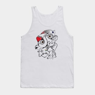 JB Patriot doodleflow Tank Top